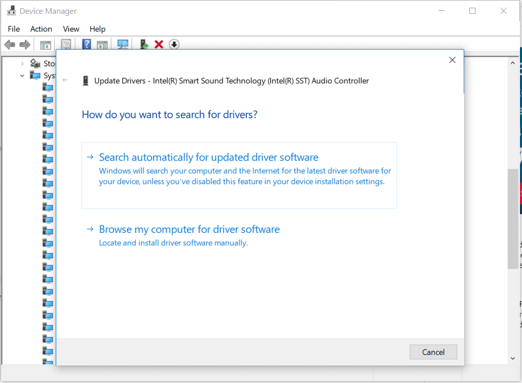 Come risolvere l'errore Nessun dispositivo di uscita audio installato in Windows 10 - passo 4