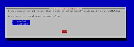phpMyAdmin für Apache konfigurieren