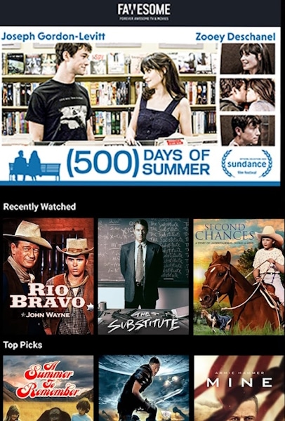 映画を視聴するための無料アプリ
