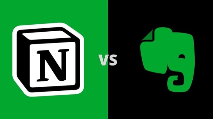 evernote vs notion
