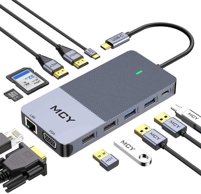 mcy usb c hub