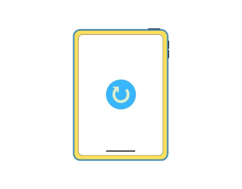 restart ipad 
