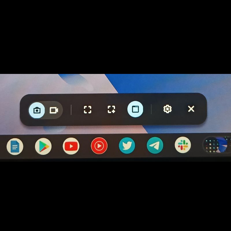 Screenshot-Tool in ChromeOS