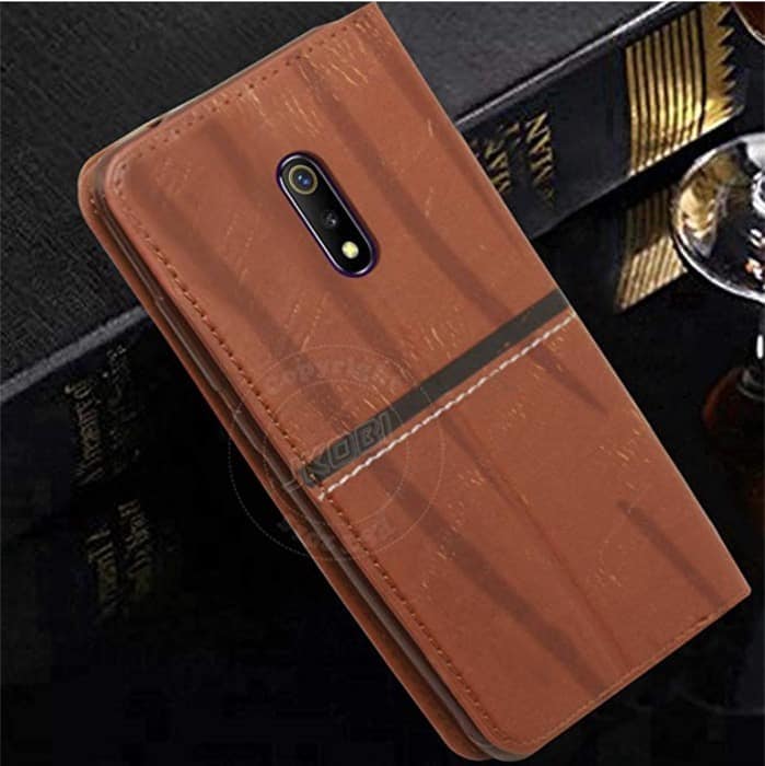 7 beste hüllen und cover für realme x, die sie kaufen können - jkobi leder wallet flip case