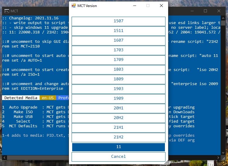 Baixar Windows 11 ISO não TPM