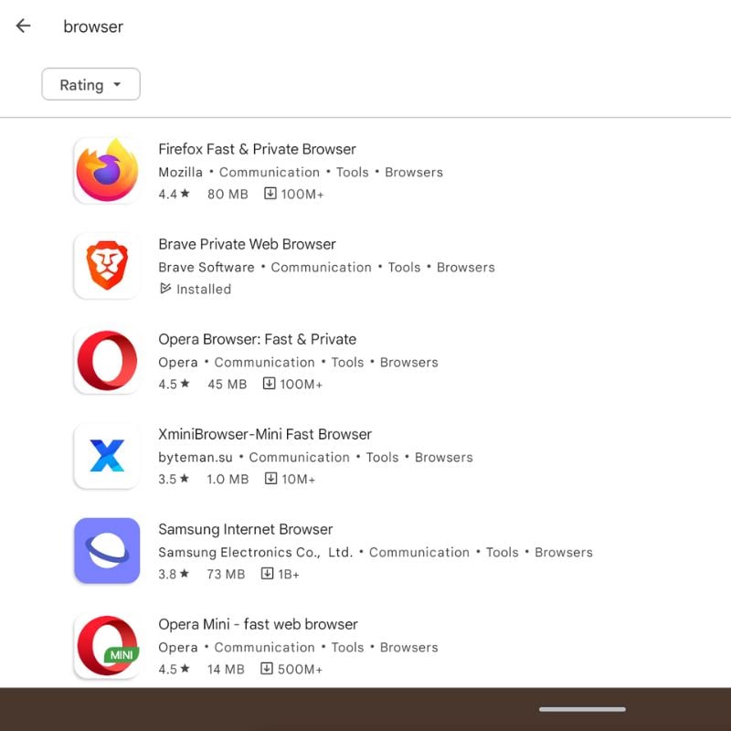browser diversi