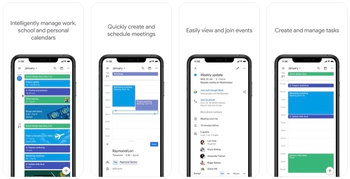 google calendar 아이폰 앱