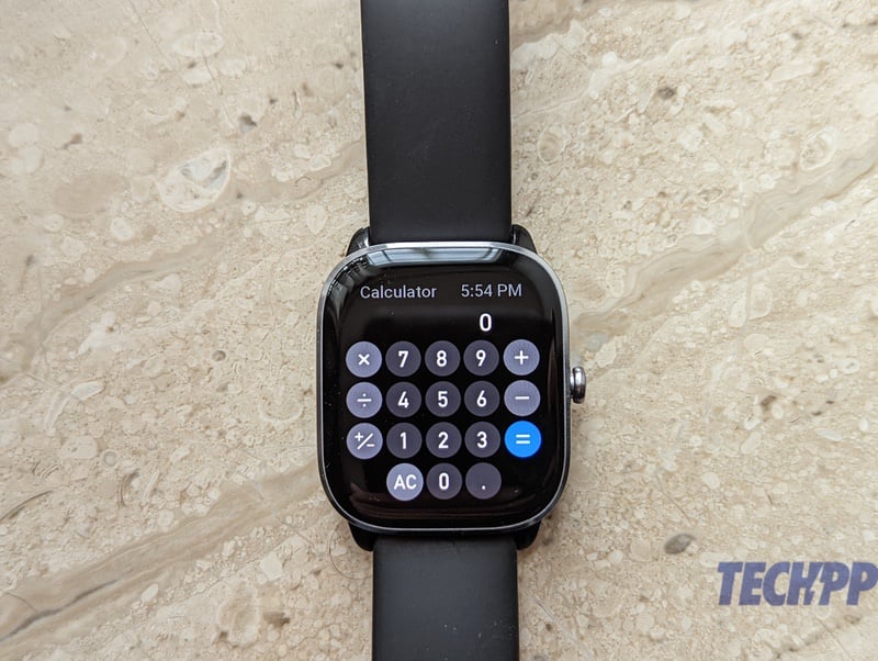 rendimiento del amazfit gts 4 mini