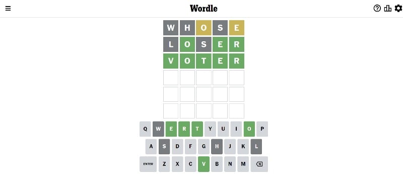 le jeu wordle
