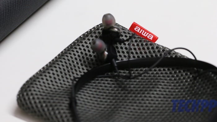 aiwa at-x80fanc tws und esbt-460 quad driver wireless earphones review - aiwa tws review 12