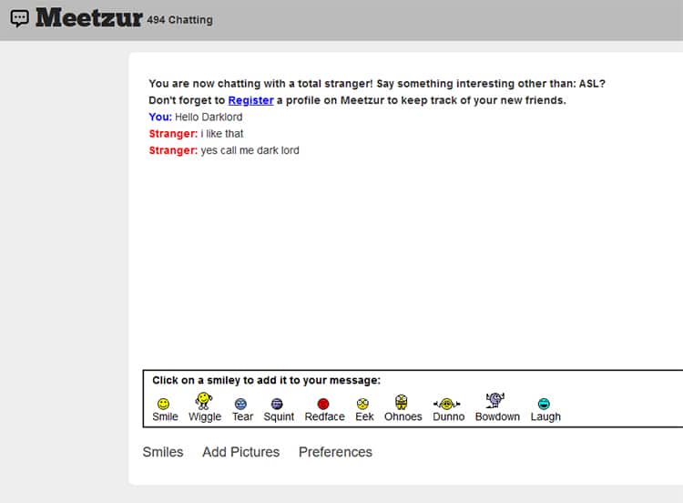 sites como omegle