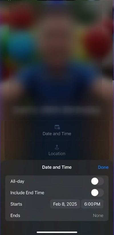 apple invites datum und uhrzeit