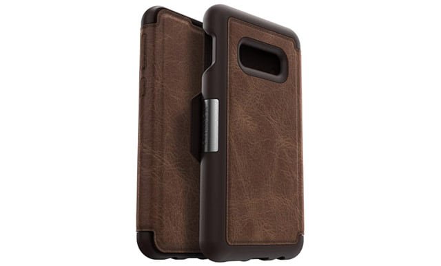 Die besten Hüllen, die Sie für Samsung Galaxy S10, S10+ und S10e kaufen können - OtterBox Strada Leder Folio S10e Hülle