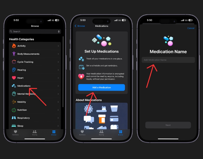 напоминания о лекарствах apple