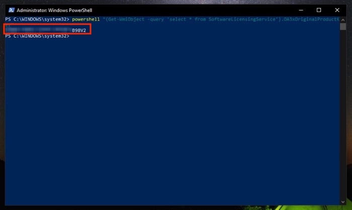 clé de produit windows 10