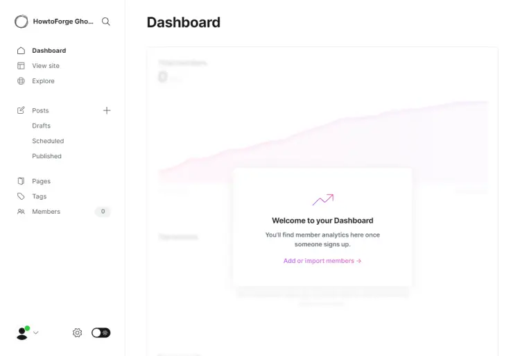 Ghost-Admin-Dashboard