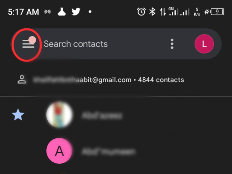 cómo recuperar números de teléfono borrados en android con google contact