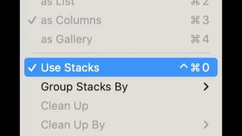 Stacks deaktivieren