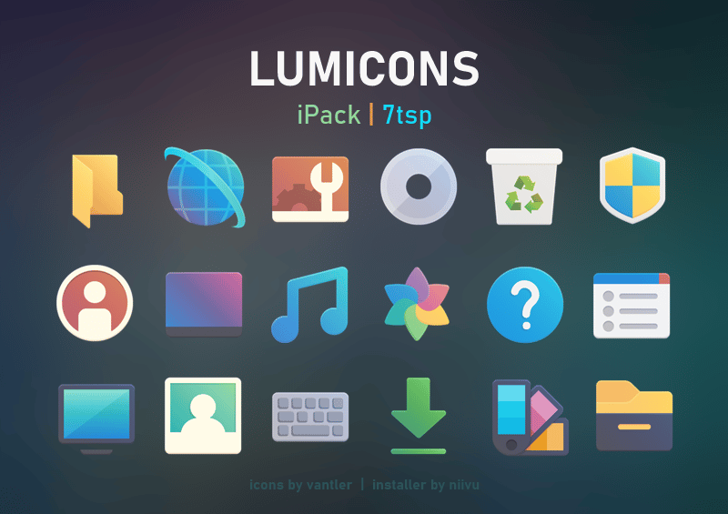 Icônes Windows 11 Lumicons