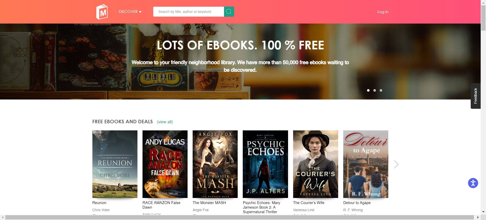 site web manybooks ebook