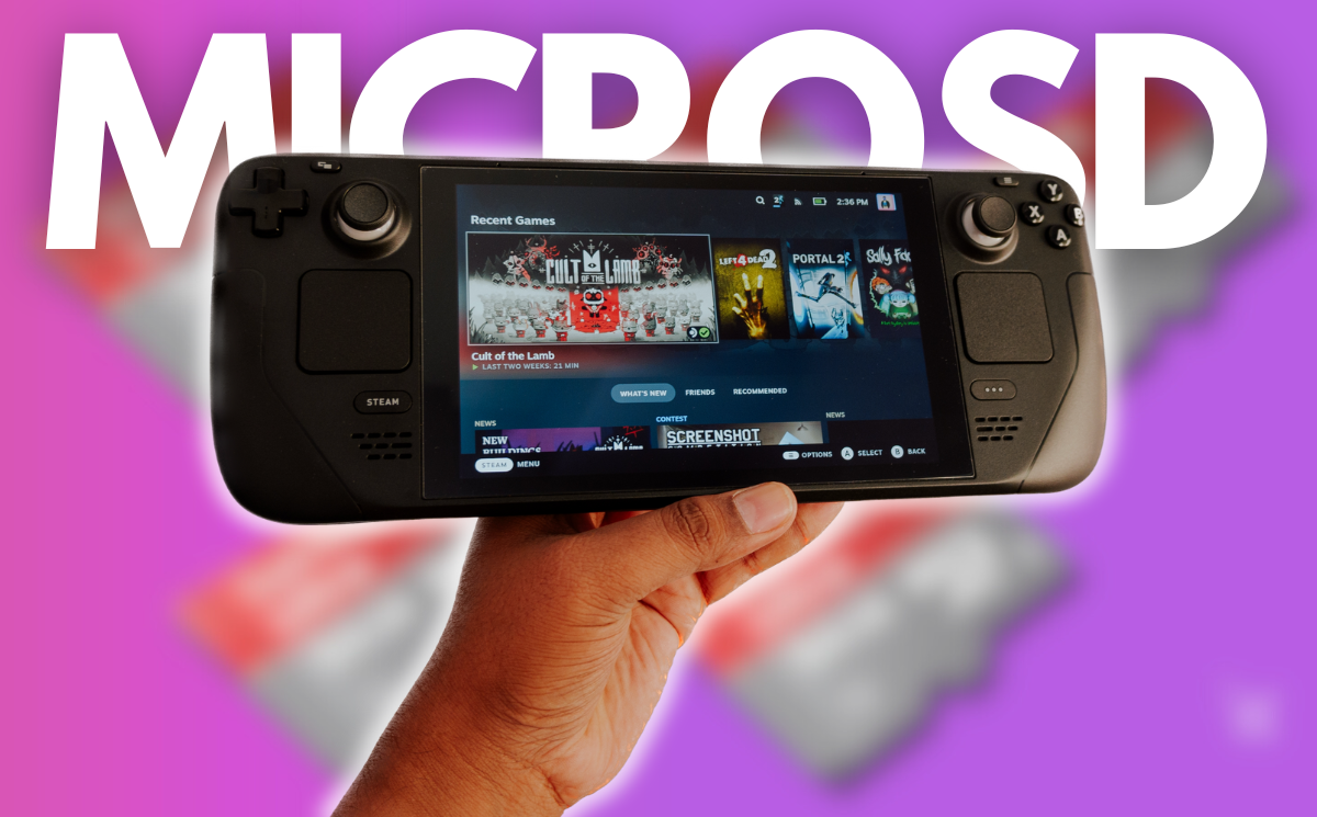 meilleure microsd pour steam deck