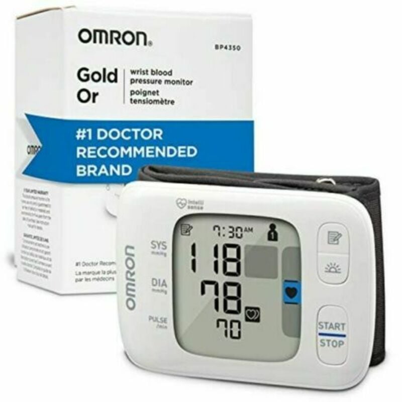 monitor de pressão arterial de pulso omron gold para uso doméstico