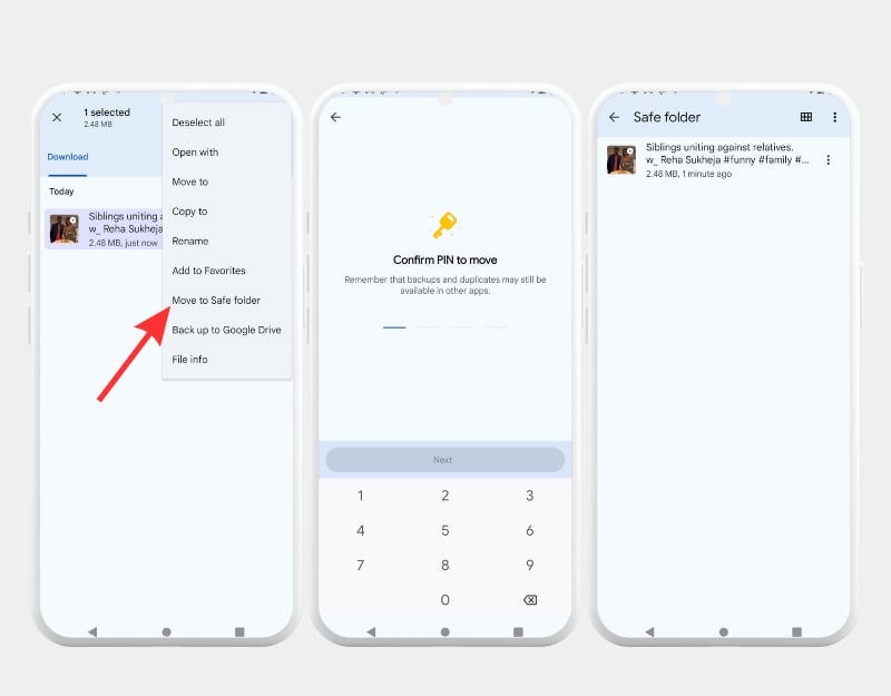 comment cacher des fichiers en utilisant l'application files by google sur votre smartphone android.