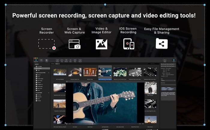 capto : outil de capture d'écran et d'édition vidéo