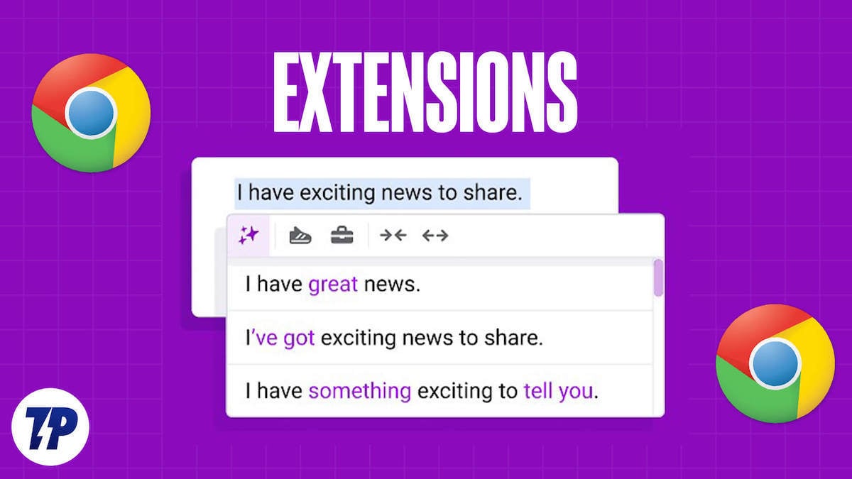 meilleures extensions chrome d'écriture ai