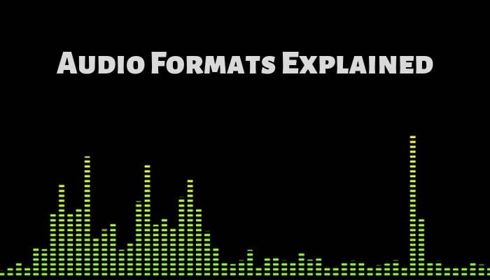 explicado: diferentes tipos de formatos de archivos de audio - formatos de audio
