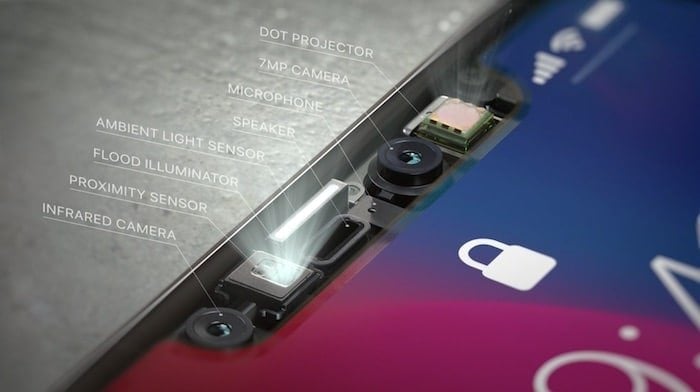 google pixel 3 xl und iphone x - eine geschichte von zwei notches - iphone x chin sensors