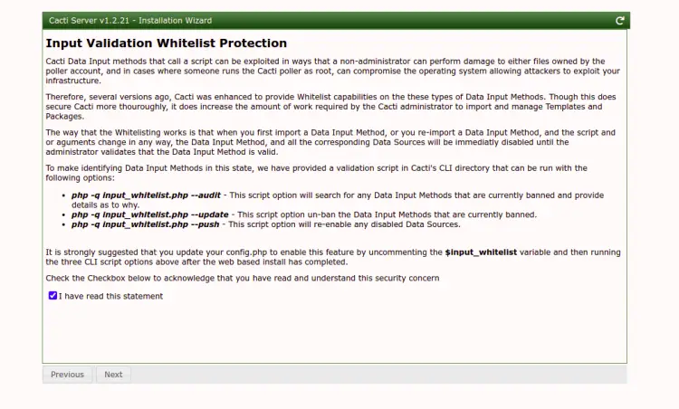 Protezione whitelist