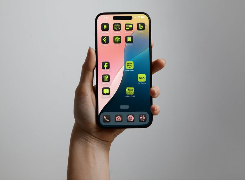 posiziona app ovunque sulla schermata principale ios 18