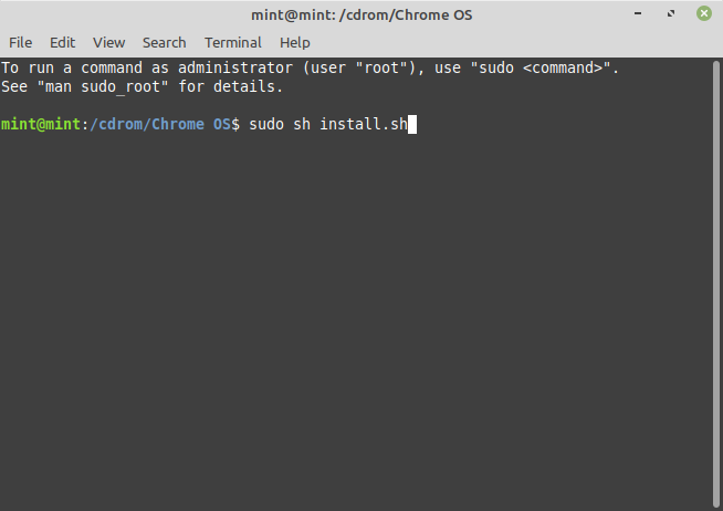 terminal linux