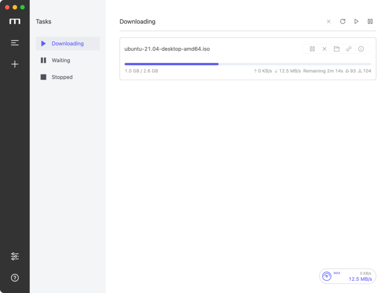 Motrix Download Manager - alternativa a IDM