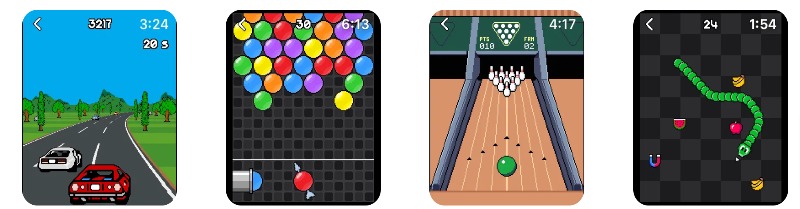 arcadia - juegos retro para reloj