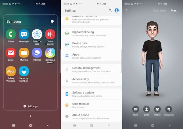 Samsung Galaxy S10+ Test: Androids mächtiger Achilles, komplett mit Ferse - Samsung One UI