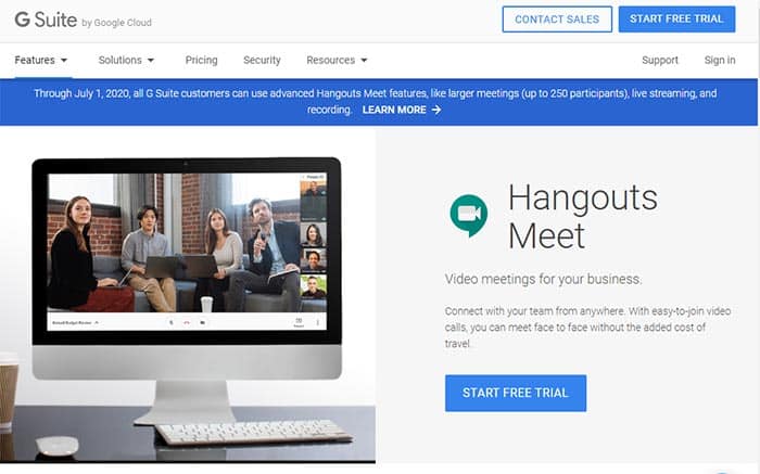 Hangouts meet 