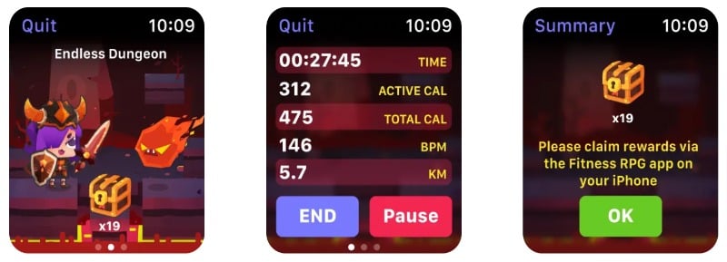 fitness rpg: juego de salud del héroe