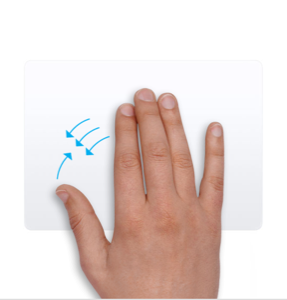 abrir launchpad gesto do mac