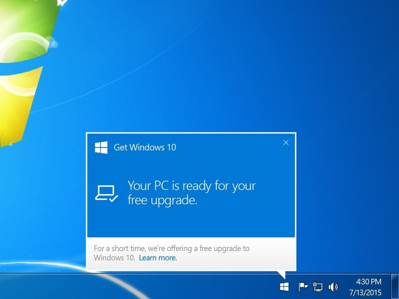 mise à niveau windows 10