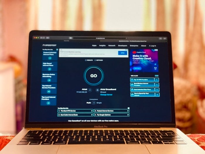 services de test de vitesse internet