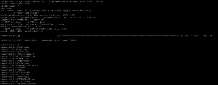 Compilazione di CHKRootkit dai sorgenti