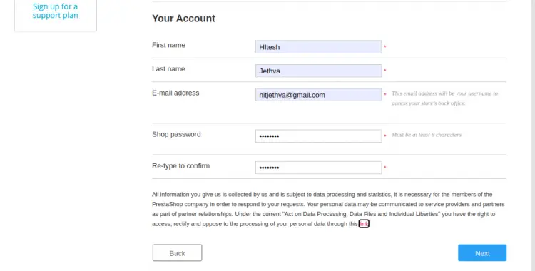 Account admin