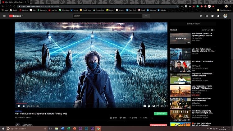 audio only youtube