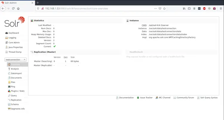Apache Solr-Dokumentensammlung