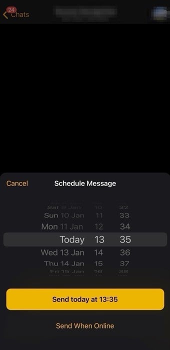 schedule messages telegram