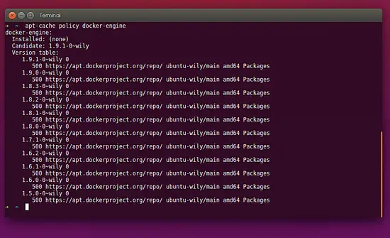 Installer Docker