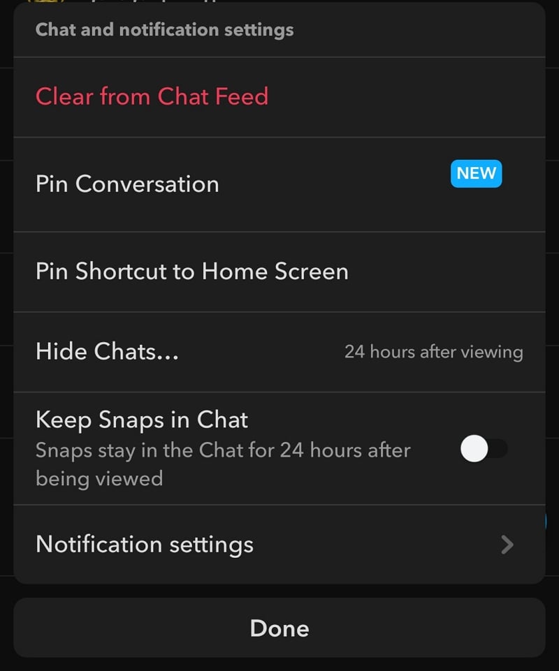 eliminar my ai en snapchat
