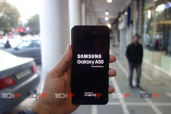 critique du samsung galaxy a50 : le budget phare de samsung décolle - critique du samsung galaxy a50 2